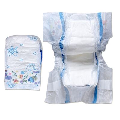 সবুজ নীল ADL Nonwoven সুপার শোষণকারী শিশুর ডায়াপার